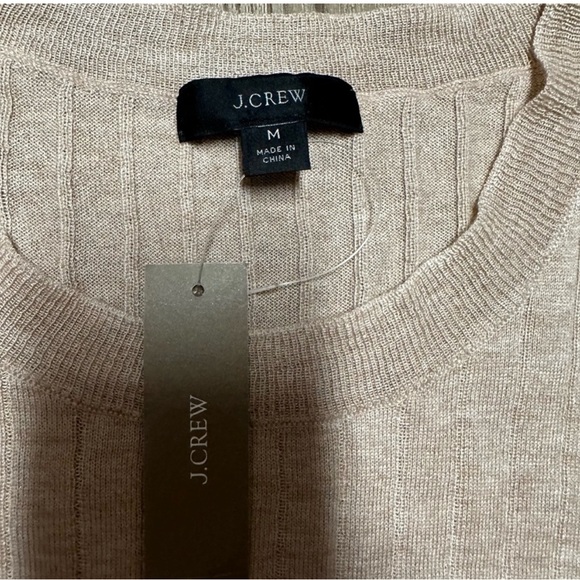 NWT J Crew Silk and Linen Top - Picture 2 of 3